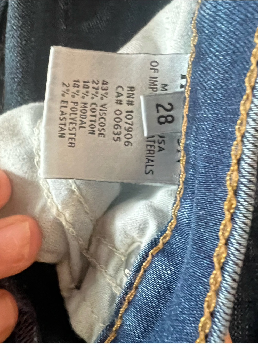 Hudson Dark Blue Women's Stretch Skinny Jeans - Picture 5 of 5